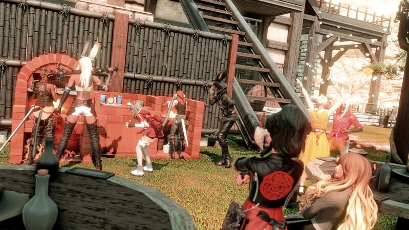 It's a wonder the garden is intact It's a wonder the garden is intact